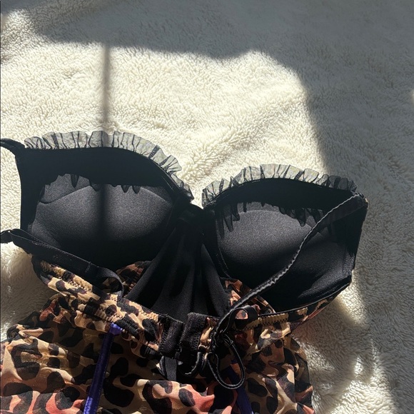 La Senza Leopard Bustier Corset | Size XS | Y2K Aesthetic | Sculpting Push-Up | - Picture 5 of 6